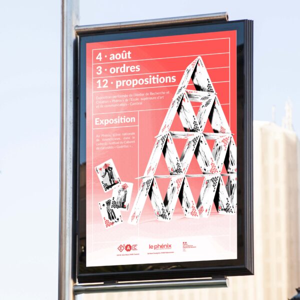 Panneau affichage visuel affiche